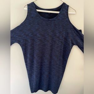 Express Women’s Cold Shoulder Long Sleeve Top